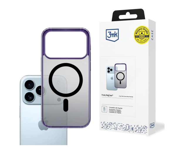 3mk Frosty MagCase Purple do iPhone 18 Pro Max / 17 Pro Max - 1360705 - zdjęcie